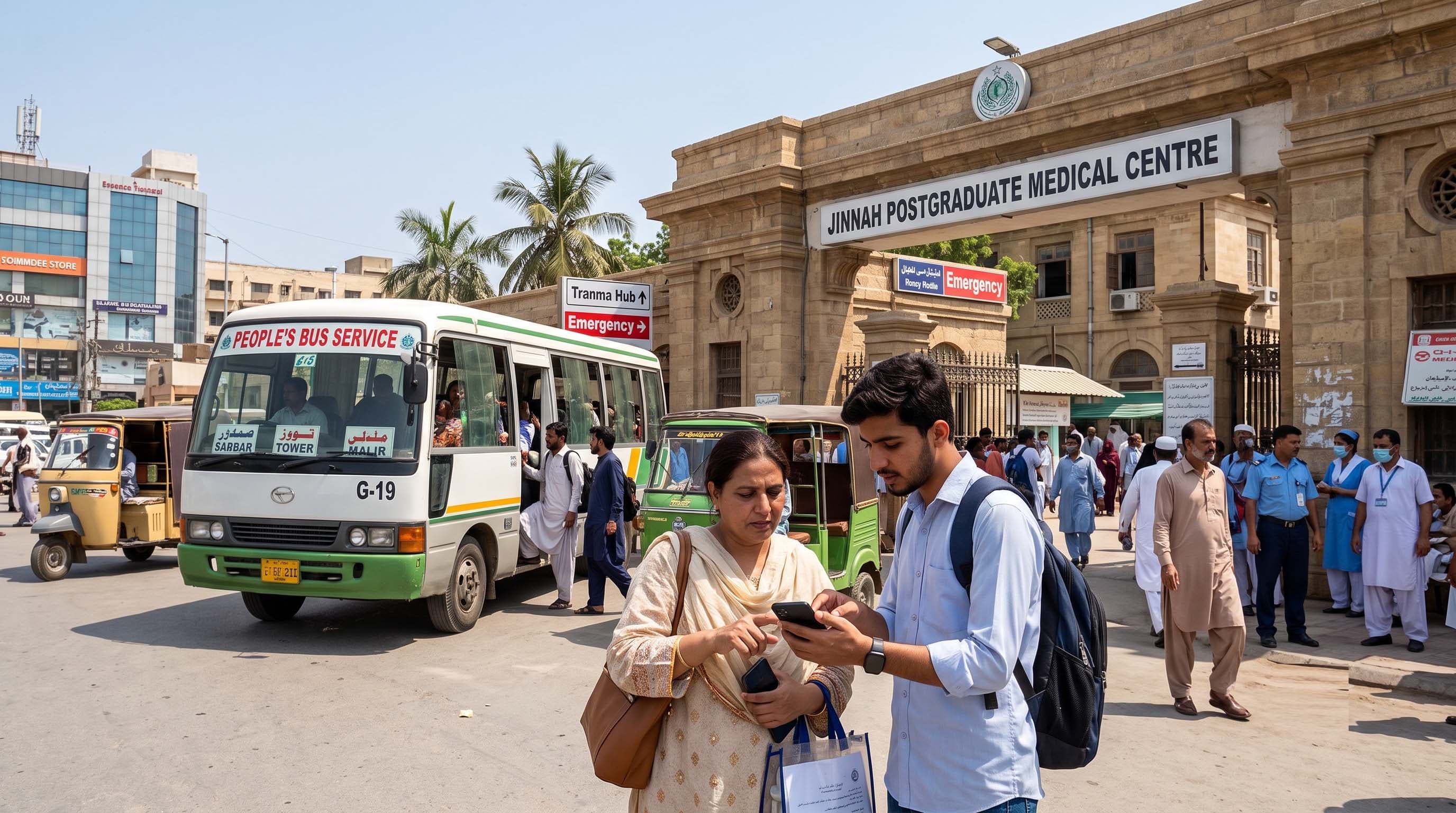 Your Guide to Jinnah Hospital Karachi: Public Transit Routes and Historic Legacy