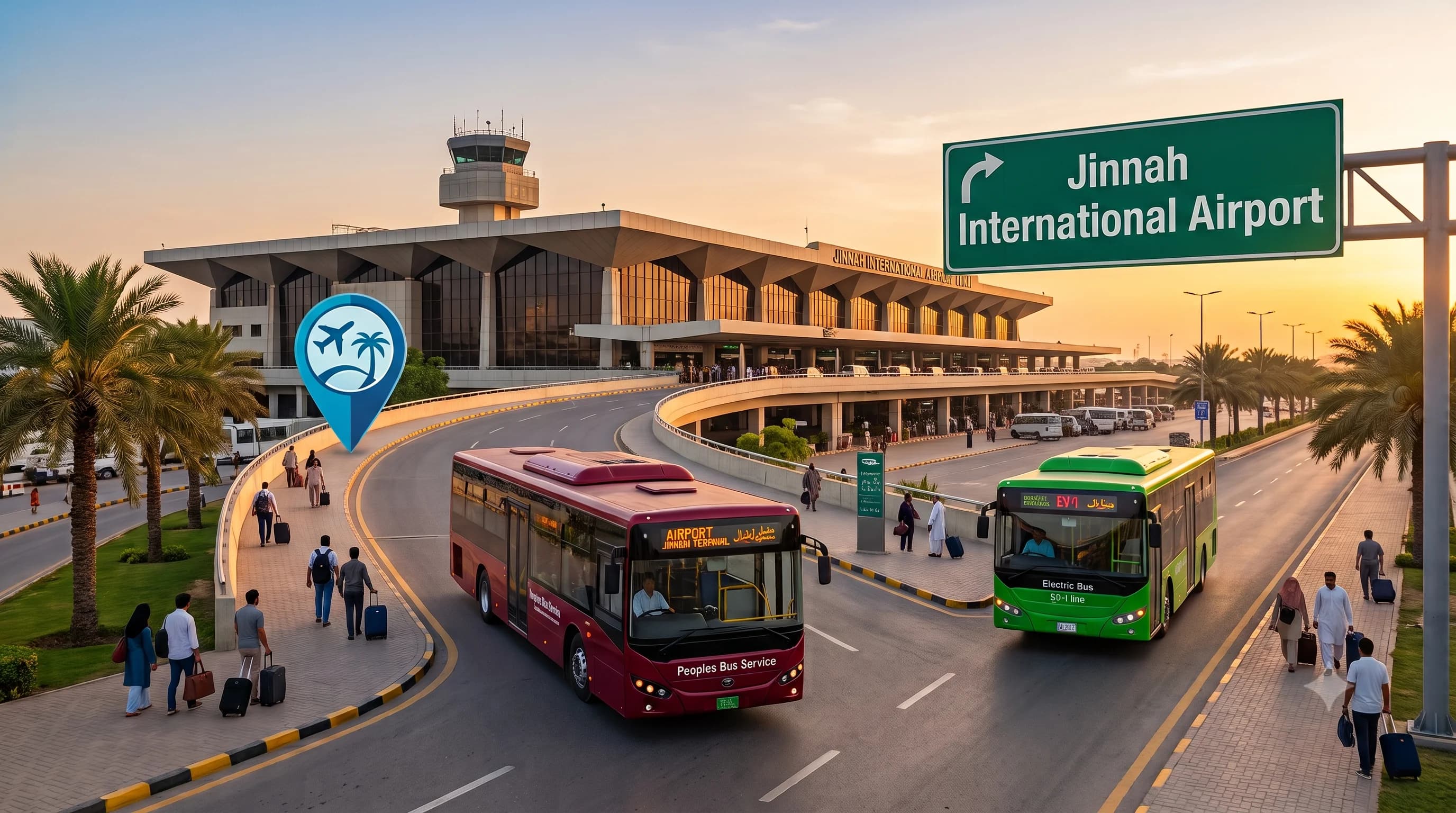 Catch Your Flight for Less: Direct Bus Routes to Jinnah International Airport